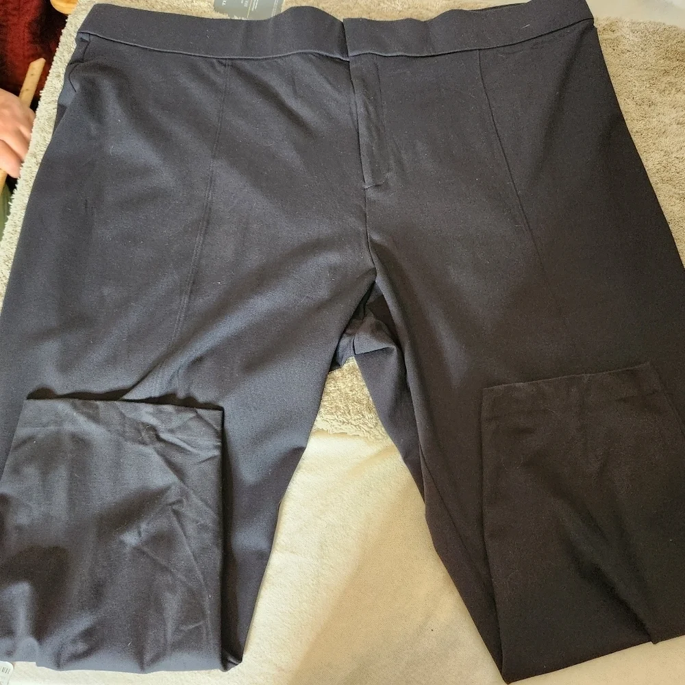 Men's Amazon Essentials 6XL Black Pant